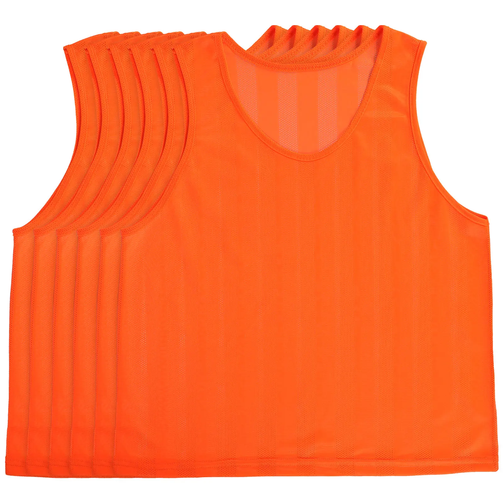 

6 шт. тренировочные жилеты футбольное оборудование сетчатые дышащие легкие командные виды спорта Pinnies футбольные нагрудники спортивные майки женские