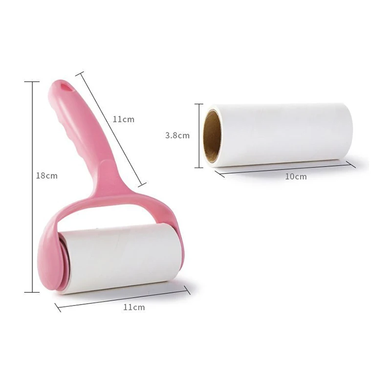 Home sticky paper roller lint remover Removable sofa clothing dust removal brush Pet cleaning supplies