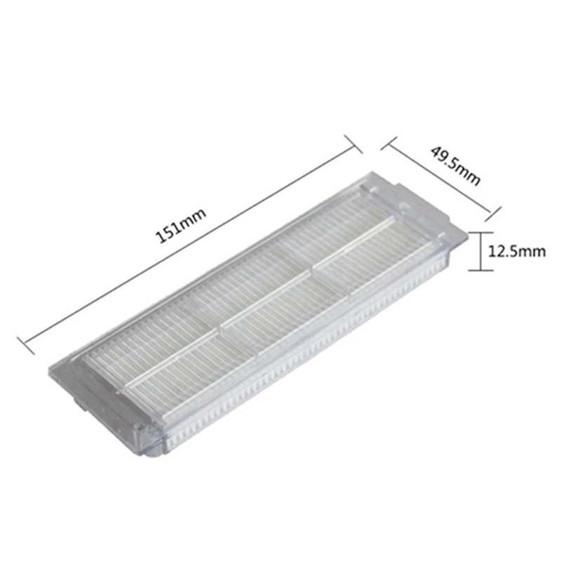 فرشاة جانبية لمرشح Hepa لروبوت شاومي ، ممسحة قماشية ، مي ممسحة برو ، Conga3490 ، viv2 برو ، V3 SE omi ، STYJ02YM