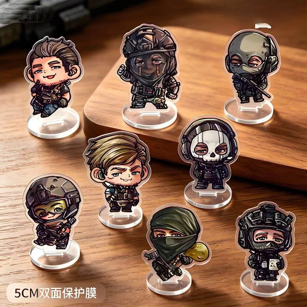 New high-value Ghost anime peripheral acrylic cosplay stand up student creative cute desktop decoration