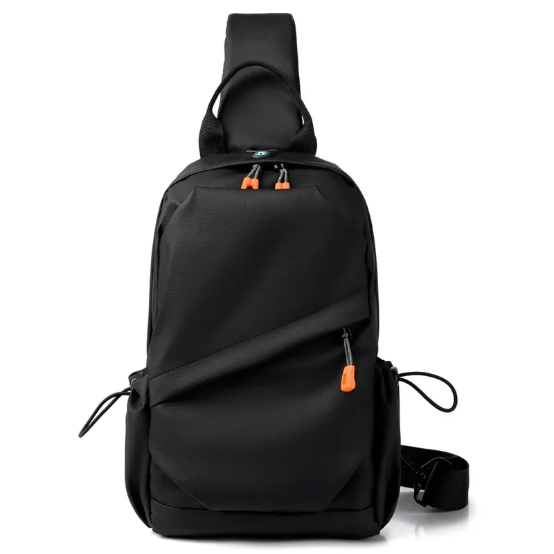 Lightweight Fitness Messenger Chest Bag Mens Trendy Sports Running Teen Waterproof Shoulder Bag Phone Wallet Crossbody Bag