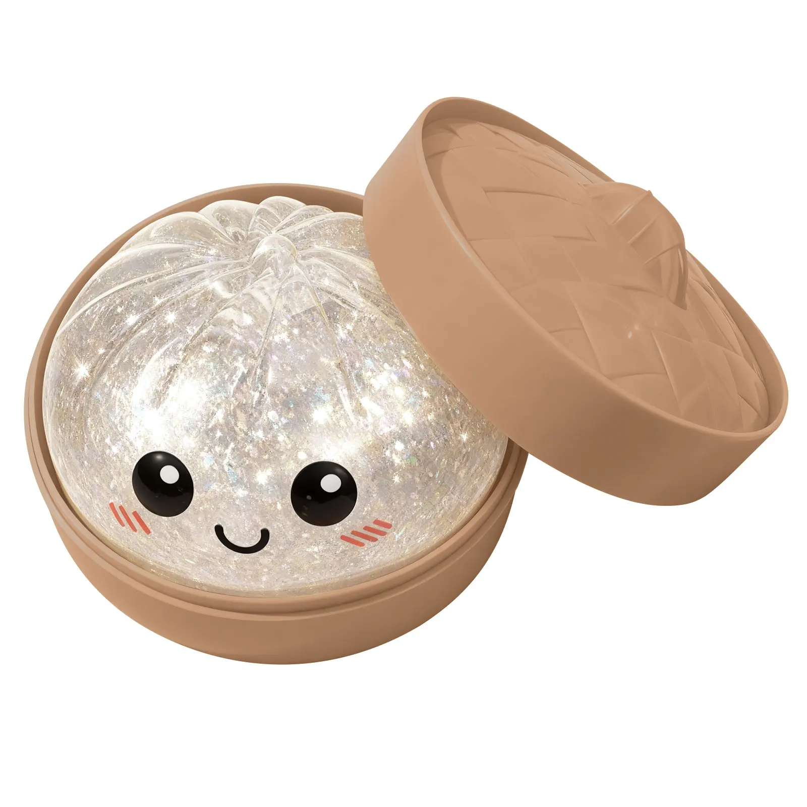 Kleurrijk Kristal Gestoomd Broodje Knijpspeeltje Herbruikbaar Plezier Stressverlichting Langzaam terugveren Flash Dumpling Desktop Decoratie Feestcadeaus