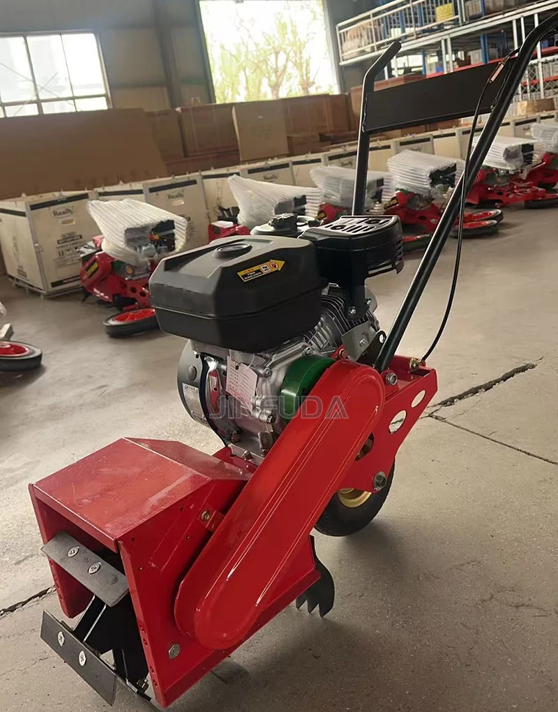 آلة إزالة الأعشاب المصغرة ذات اليد الصغيرة، عجلة حديدية، أداة حراثة كهربائية صغيرة للحديقة