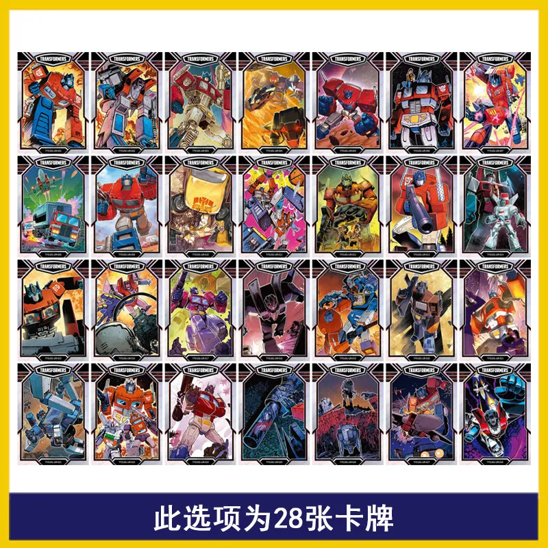 Single Rare KAYOU Transformers Wave1 Card OR Group Foil WR Optimus Prime Puzzle LR Megatron Limited Shiny Collectible Card view 6