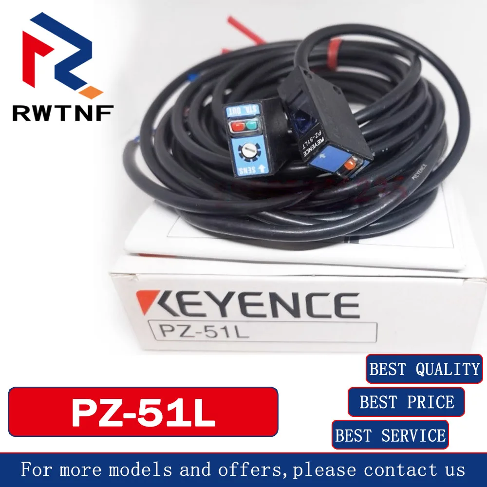 Brand New Genuine PZ-51L KEYENCE Through beam photoelectric switch sensor