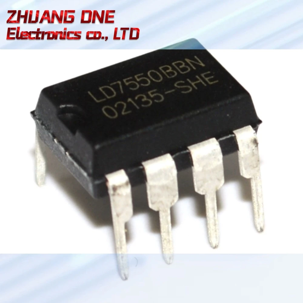 10 قطعة LD7575PN DIP8 LD7575 DIP-8 7575PN LD7550BBN LD7550 LD7550BN LD7552BN LD7552 إدارة LCD p