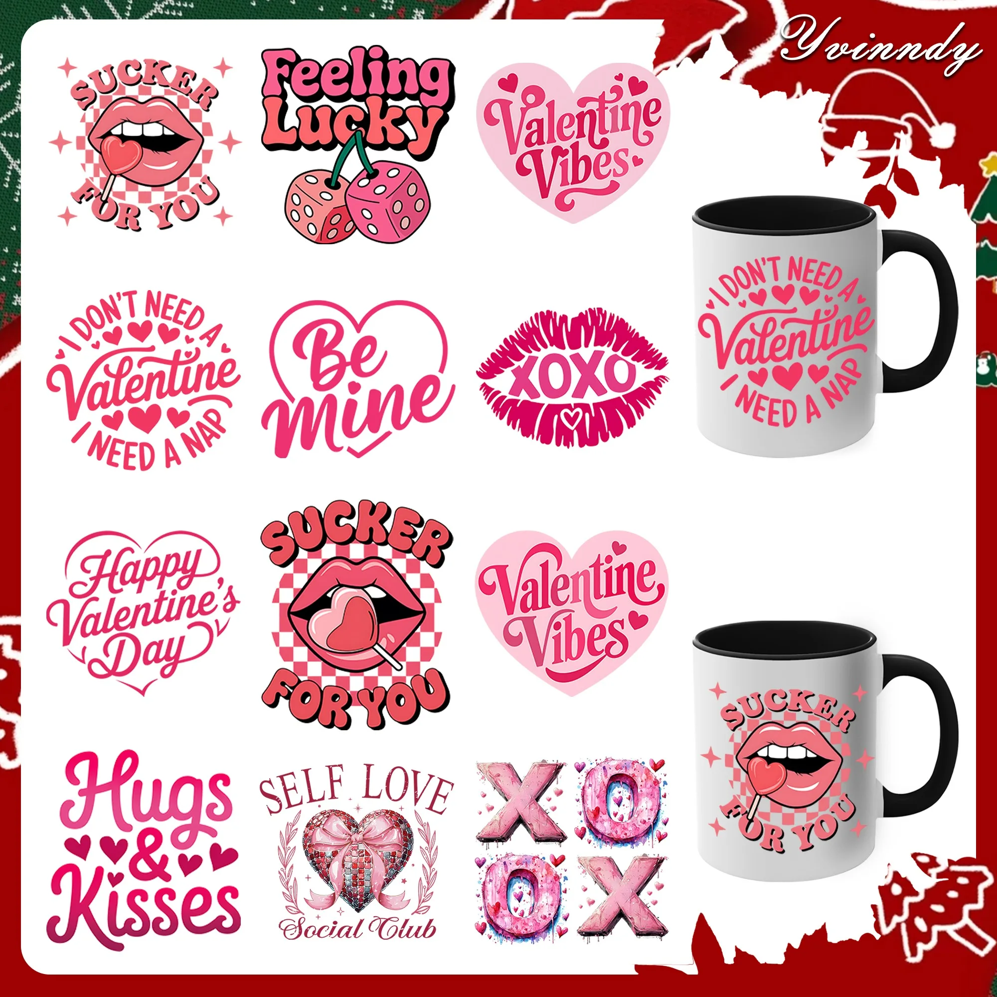 12PCS/SET Retro Val… - image