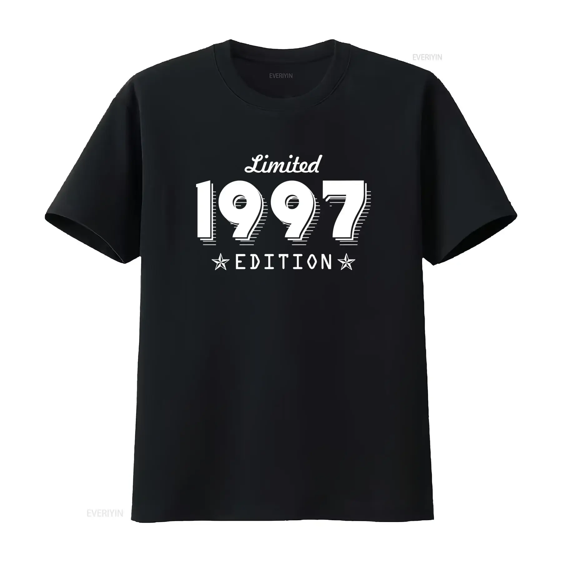 Limited Edition 1997 T-Shirt „Born in Birthday Age Present“, lustiges Herren-T-Shirt im Vintage-Stil, vielseitig, stilvoll, Streetwear-Grafik für Herren