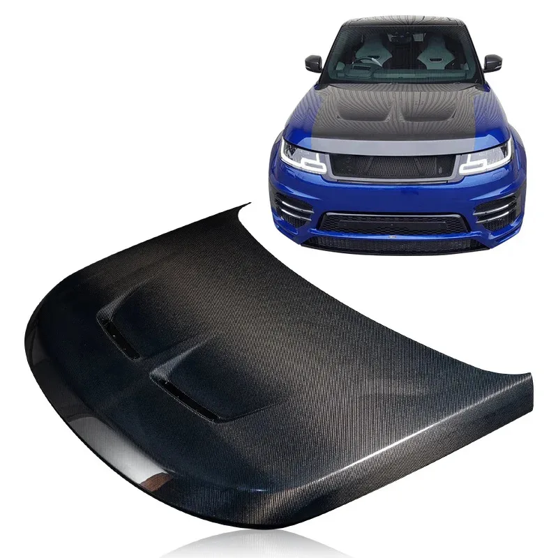 

New SVR Style Exposed Carbon Bonnet Hood for Land Range Rover Sport (2013-2018)