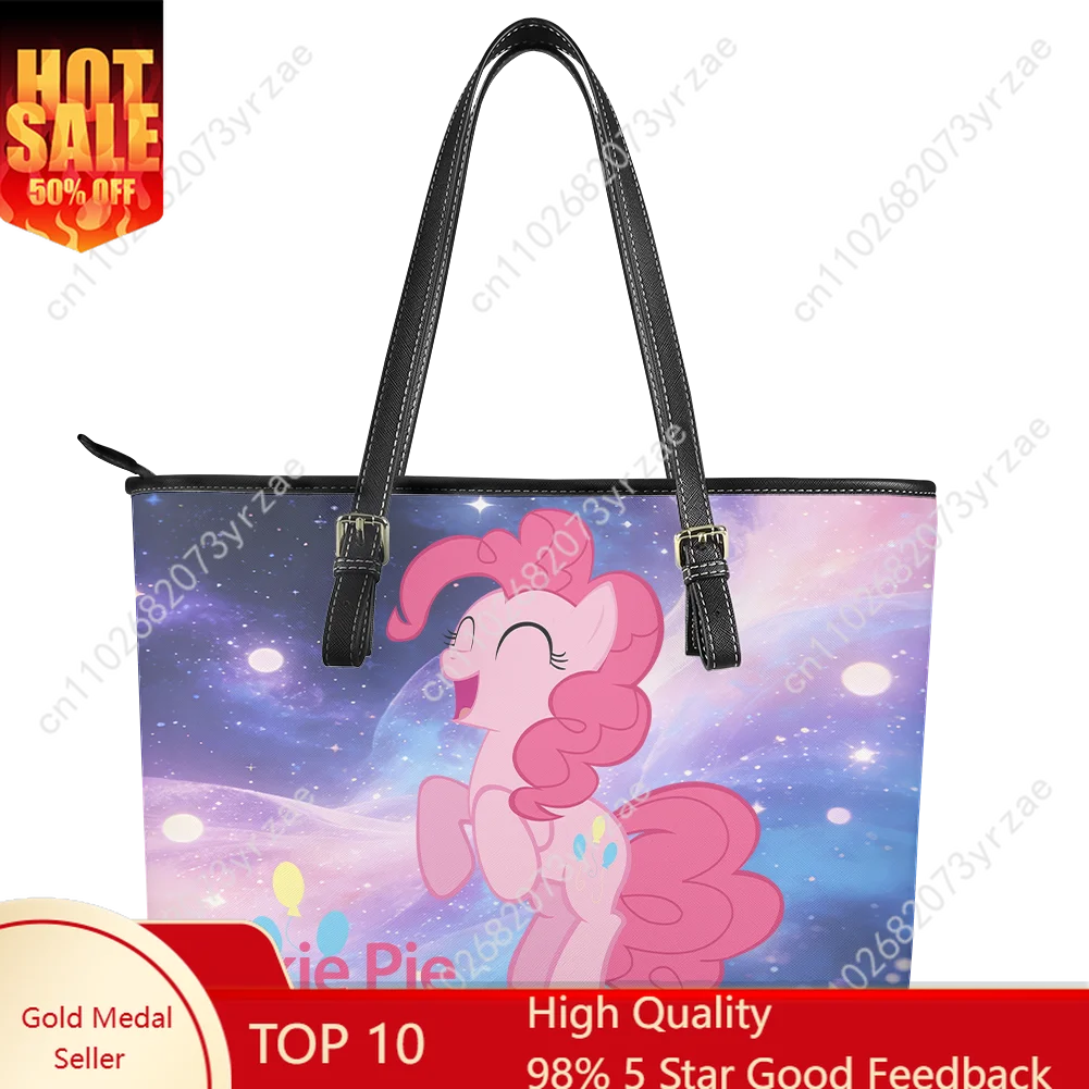 

Сумка-тоут Pinkie Pie для мужчин и женщин, модные сумки My Little Pony Friendship Is Magic, сумки-тоут на заказ, сумки для косплея