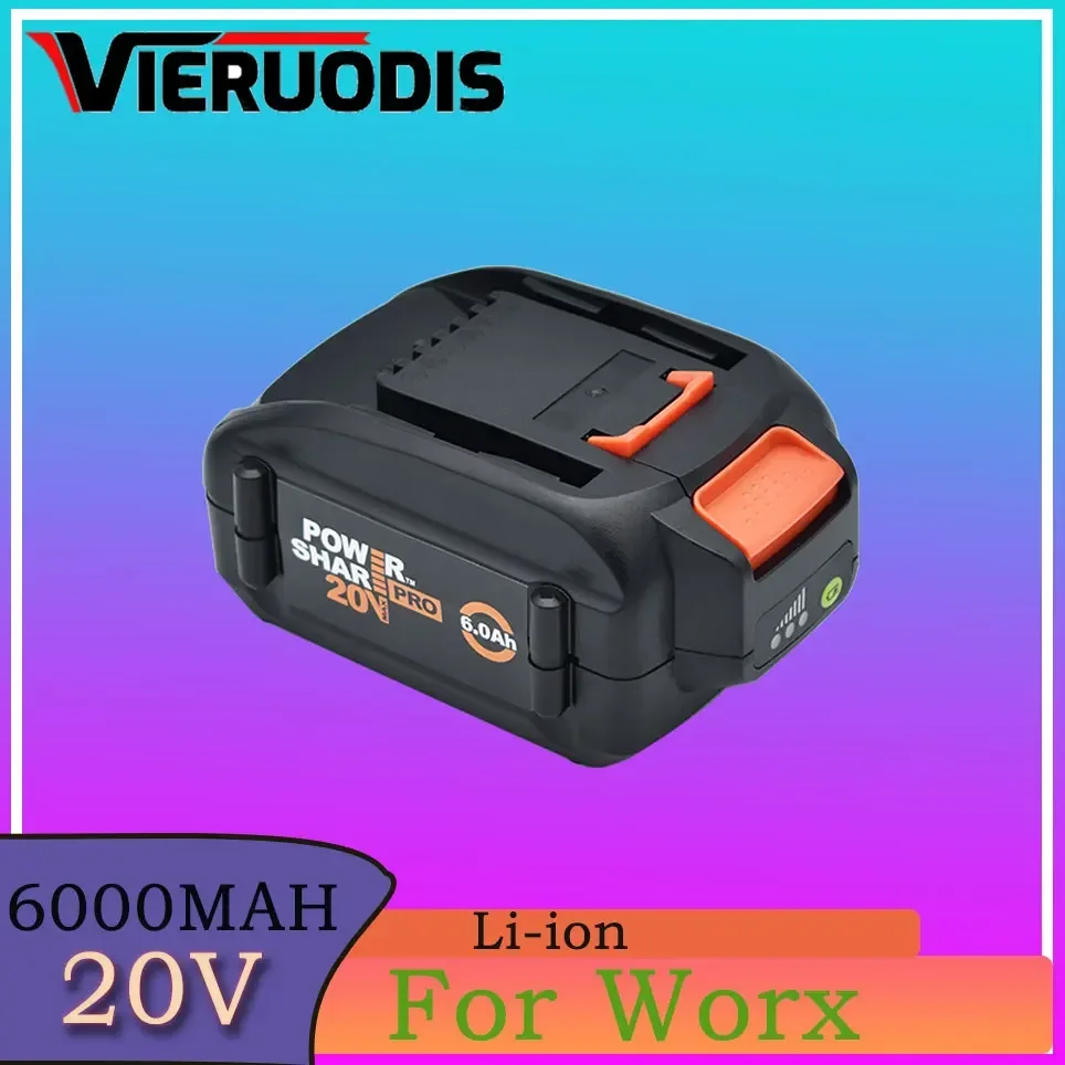 

For WORX brand new genuine WA3578 - PowerShare 20V 6.0AH lithium-ion large-capacity battery