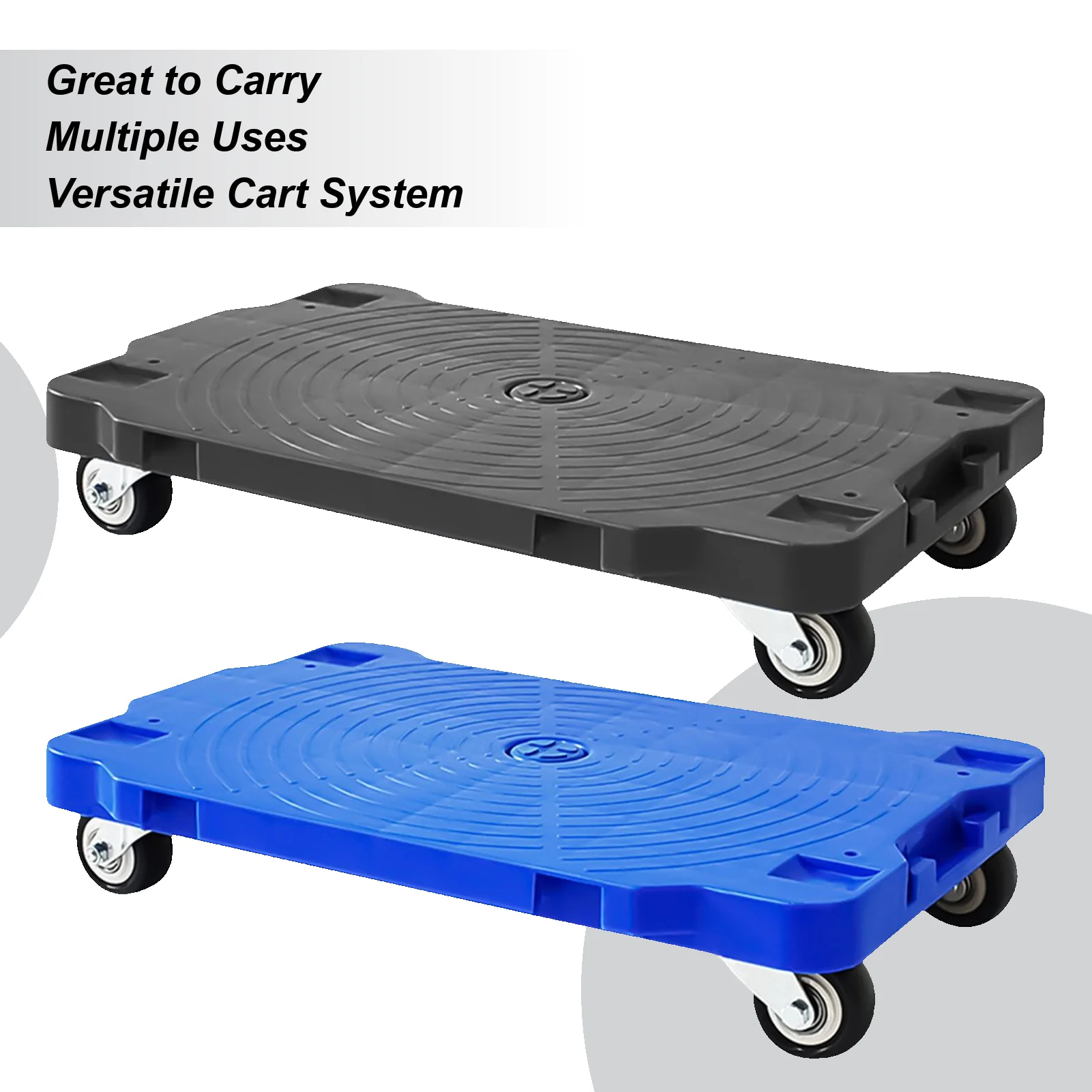 

Moving Furniture Dolly Connectable 220 LBS Capacity Moving Dolly Heavy Duty 4 Wheel Moving Cart for Moving Heavy Furniture