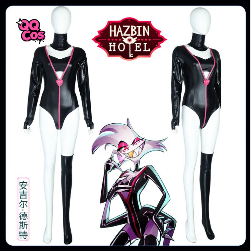 

Косплей Collab Series: Hazbin Hotel Angel Dust Косплей Костюм Хэллоуин Костюм QQcos
