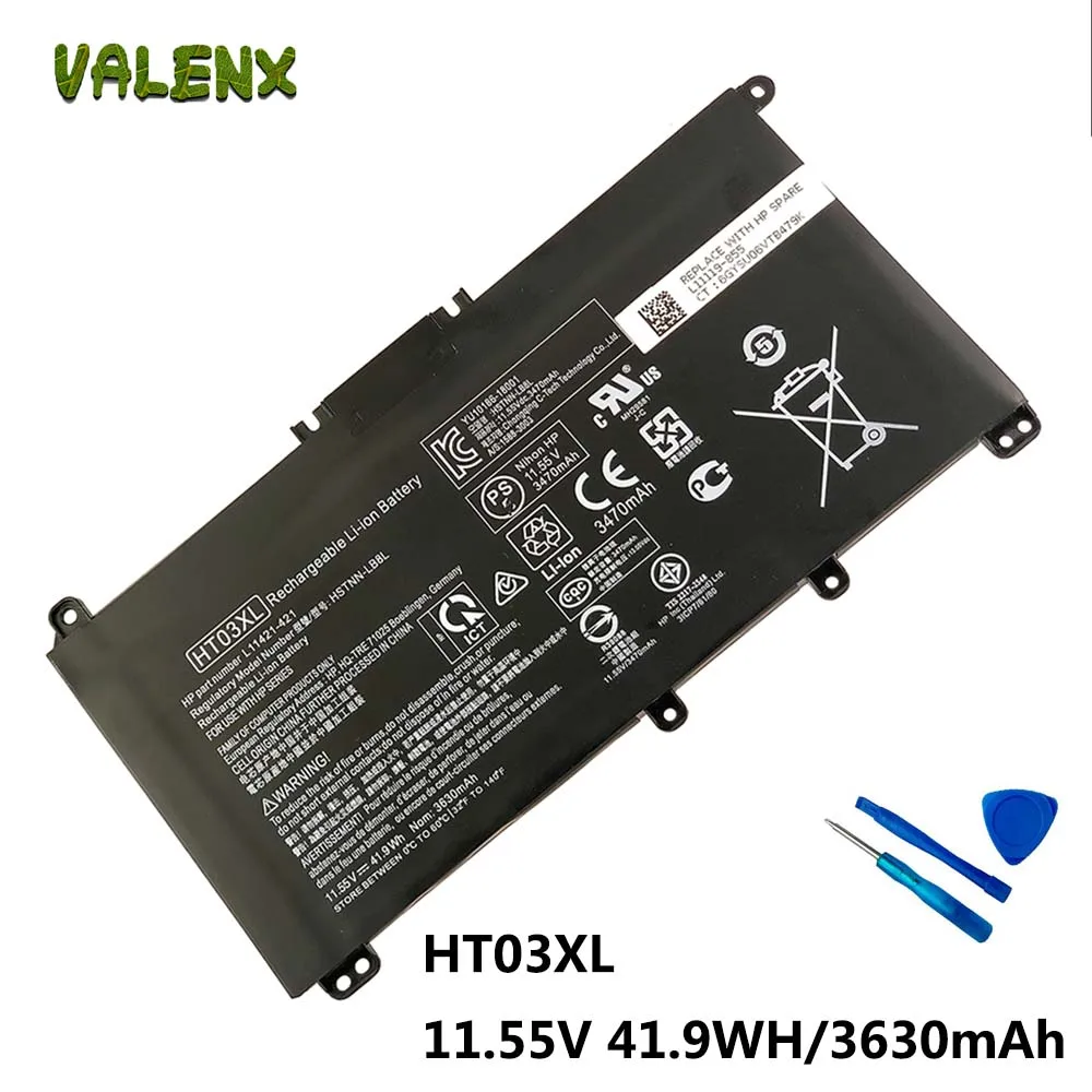 

Аккумулятор для ноутбука Valenx HT03XL для HP Pavilion 14-CE0025TU 14-CE0034TX 15-CS0037T Φ 340 348 G5