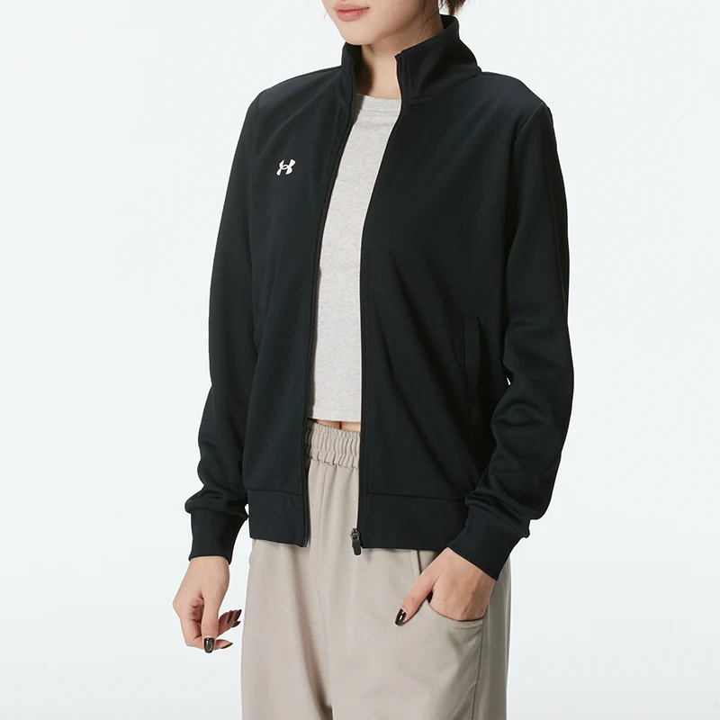 

Женская куртка Underarmour, трикотажная, свободного кроя, удобная, модная, простая, спортивная, повседневная, верхняя одежда 21500438-001