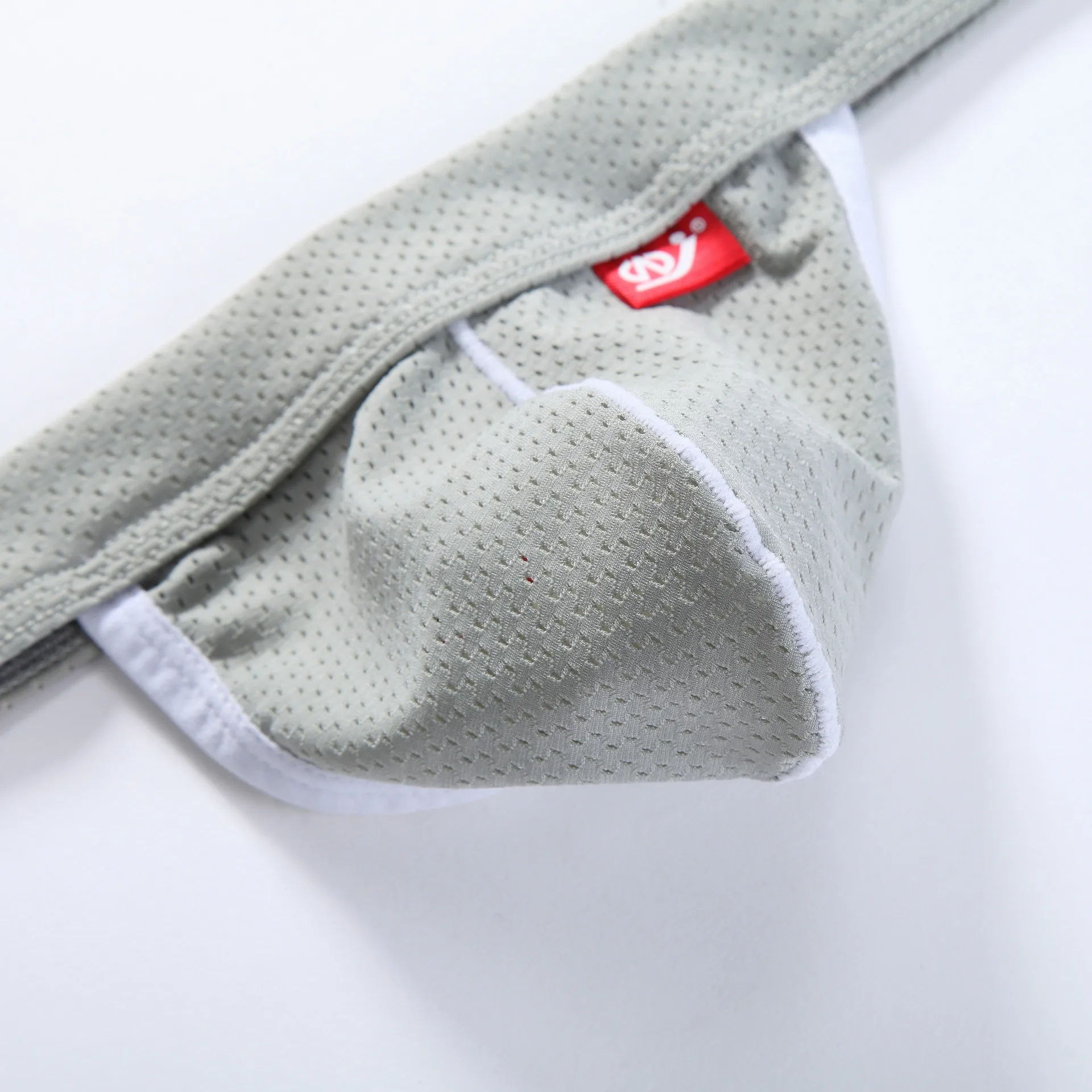 مثير الرجال حزام رياضي سيور عارية الذراعين شبكة مثلي الجنس الملابس الداخلية تنفس سراويل رياضية ملخصات المثيرة الملابس الداخلية Cuecas الذكور #3