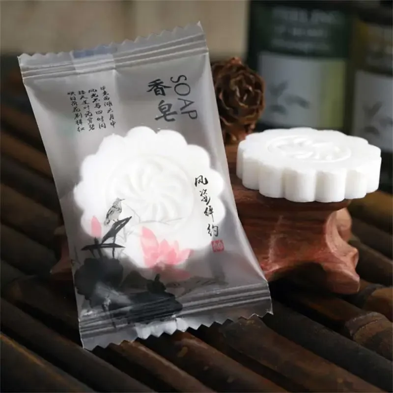 Disposable Soap Adolf Fragrant Comfortable Moisturizing Delicate Foam Disposable Scented Soap Homestay SoapEasy To Rinse