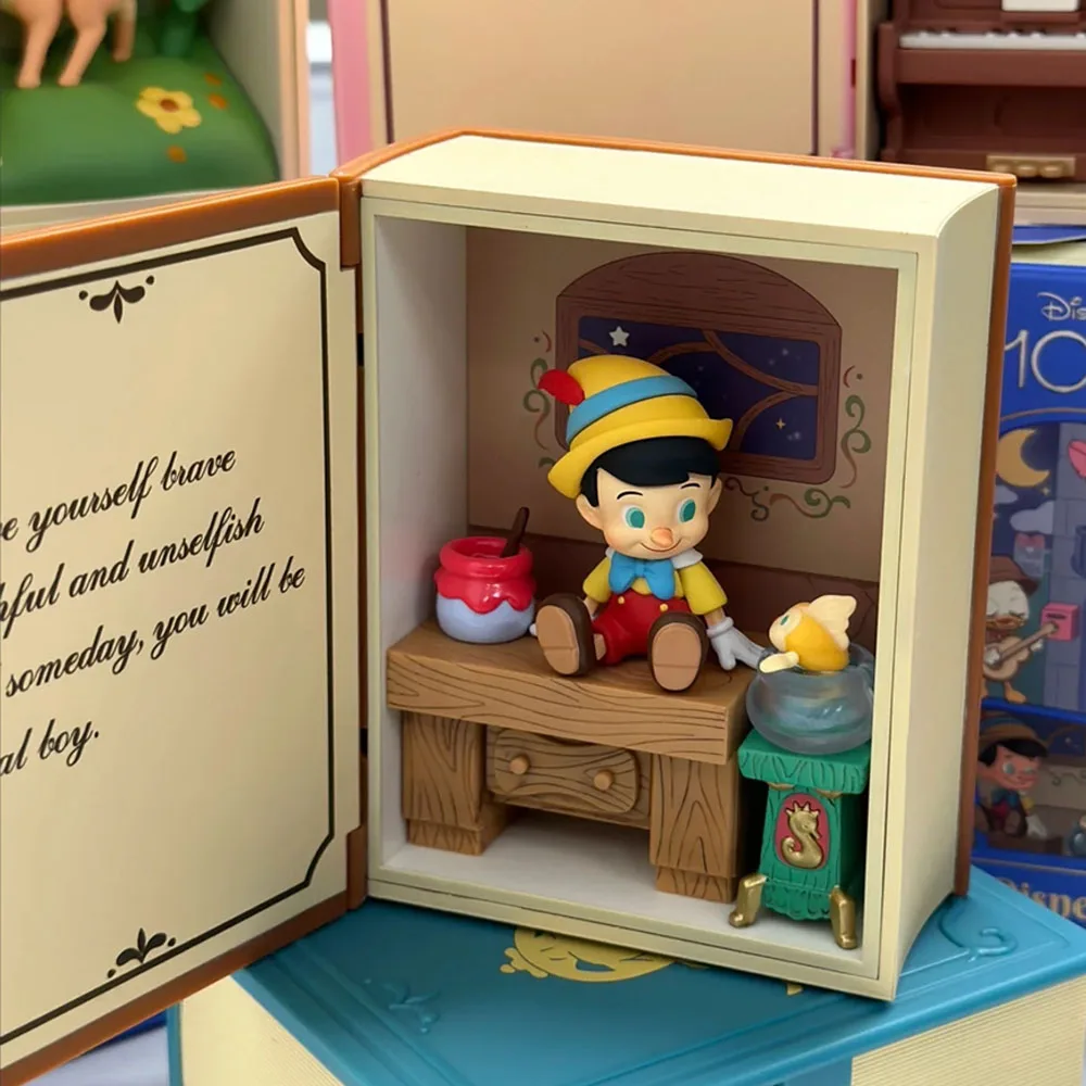 Figuras de acción de Pinocho de dibujos animados de Disney, juguetes clásicos de FaIry Tales de Pinocho, figuras de juguete de Anime, colección de muñecos, regalos para niños