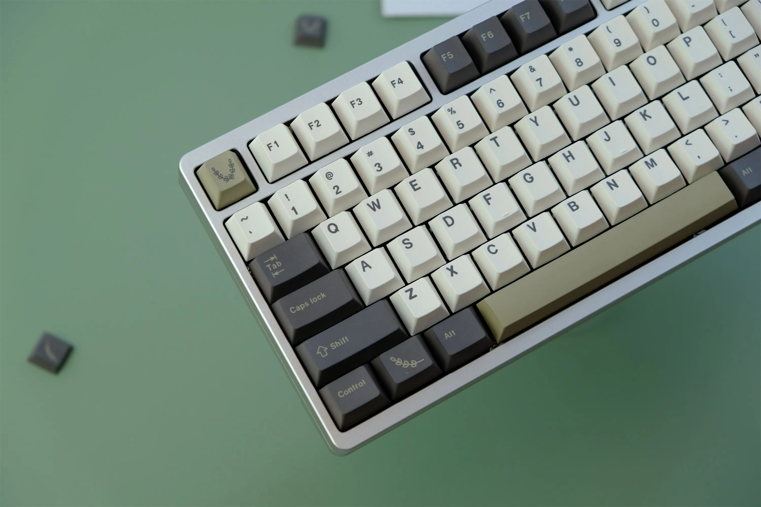 GMK Olives-tecla PBT para teclado mecánico, accesorio con 129 teclas, perfil de cereza, DYE-SUB, personalizado