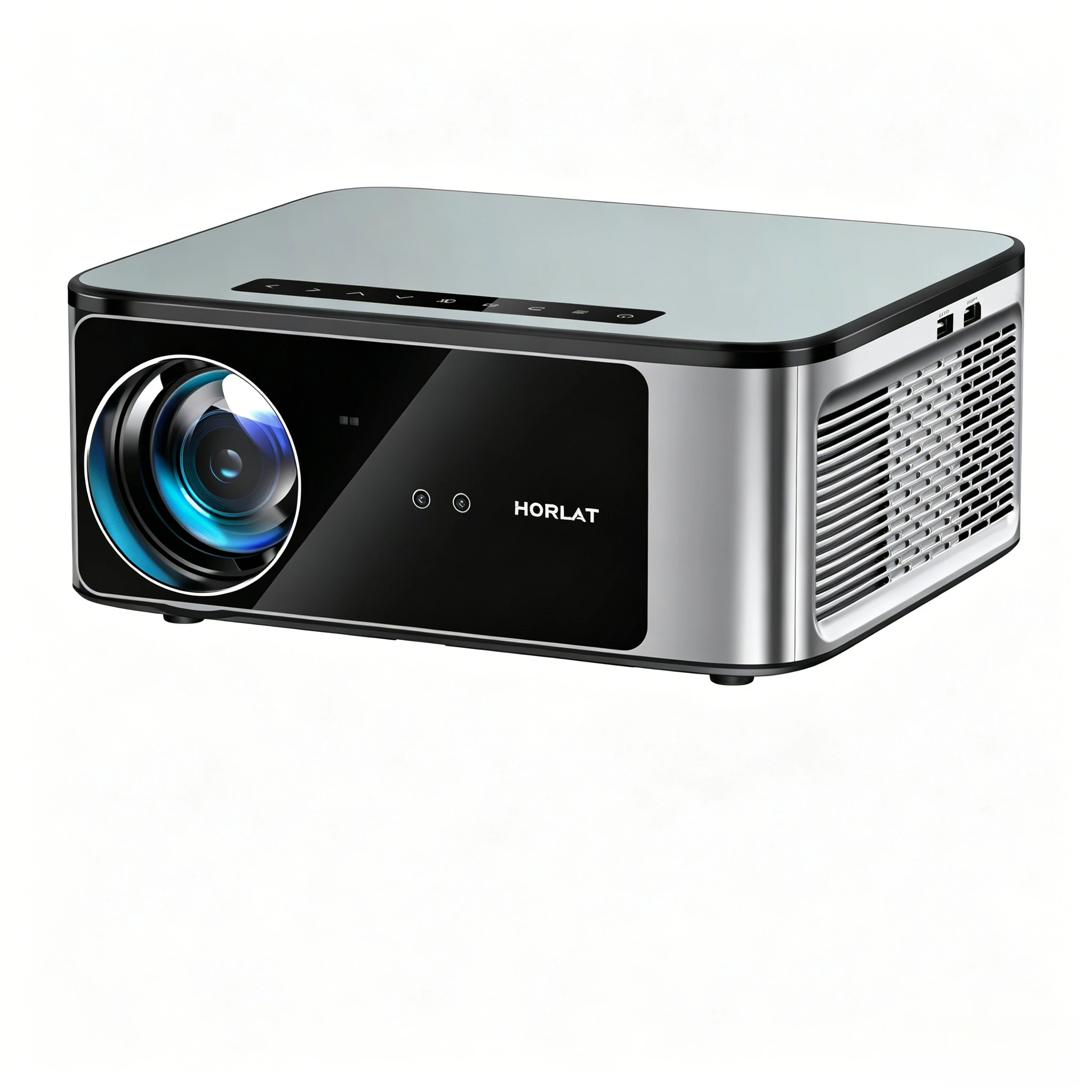 Projecteur 4K Ultra HD 2026 HORLAT 45000 Lumens avec mise au point TOF, Android 14, WiFi 6, Full HD