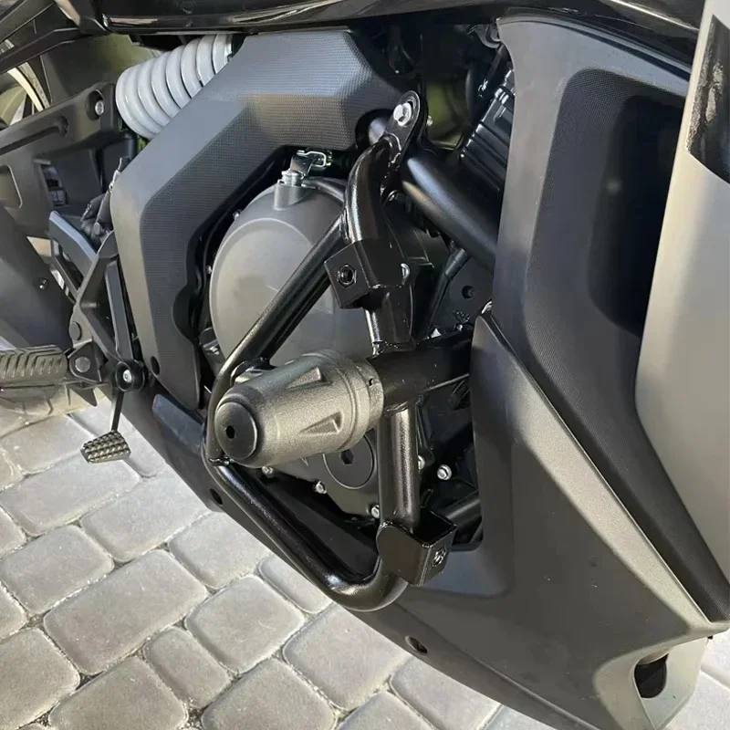

Motorcycle Engine Guard Side Crash Bars Frame Protection Bumper Stunt Cage for CFMOTO 400GT 650GT - Frame Protector