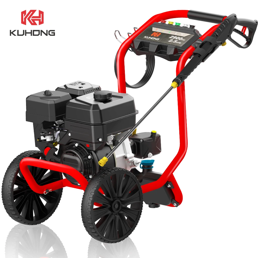 كو هونغ البنزين جهاز تنظيف يعمل بالضغط العالي غسالة الضغط الغاز 2900psi 2800si 190Bar