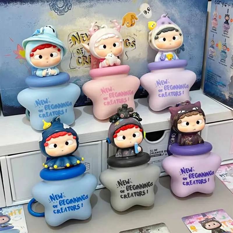 Ozai criação capítulo 7 pingente luminoso série caixa cega bonito luz noturna surpresa jogo na moda artesanal ornamento pingente brinquedo gi