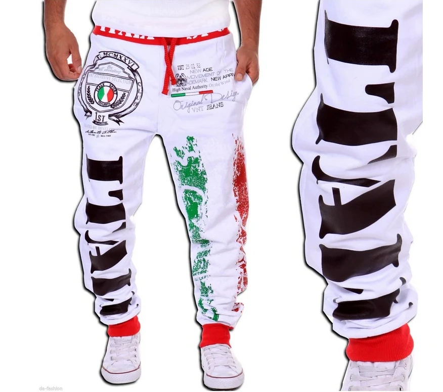 Men's Pants Weatpants Hip Hop Joggers Cargo Pants Men Casual Pants Fashion Printing Trousers Streetwear Pantalones Hombre K220