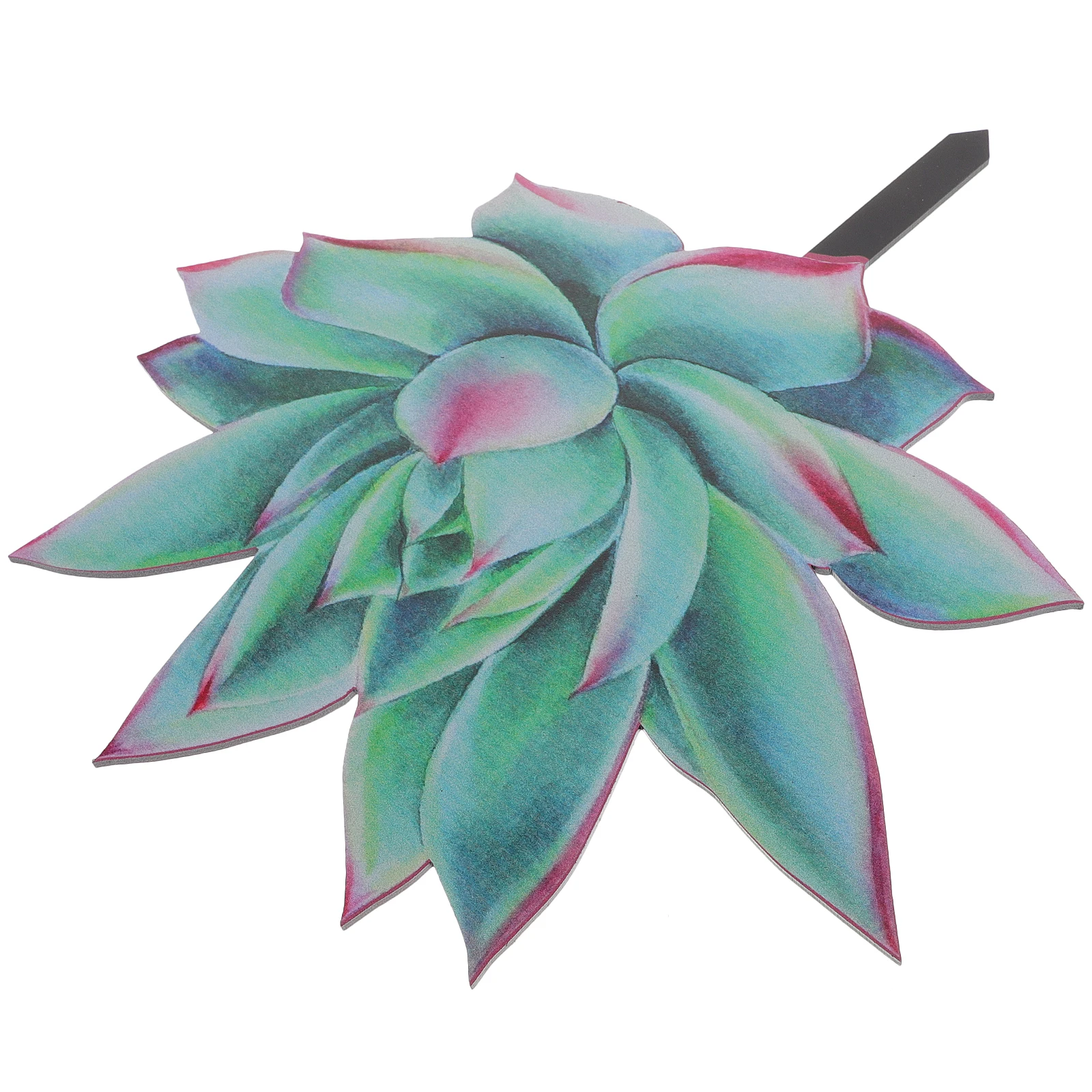 

Acrylic Succulent Garden Stakes Plant Shape Decorations Lawn Signs Outdoor Ground naments Cactus Gardening Inserts Realistic