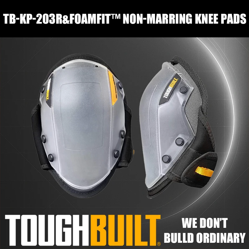 

TOUGHBUILT TB-KP-203R FoamFit ™ Невращающиеся наколенники, охрана труда, защита на коленях, защита наколенников, аксессуары для электроинструментов