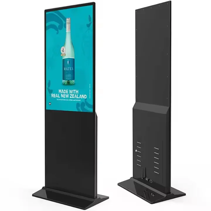 

43-inch LCD Touch Screen Floor Stand Kiosk Advertising Display & Digital Signage Player