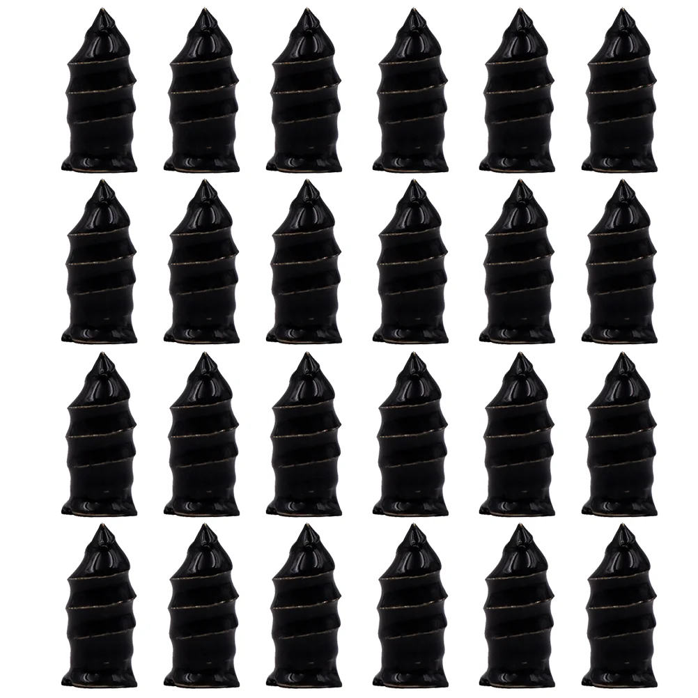 

20 Pcs Tire Sealant Repair Nail Screw Tubeless Rubber Nails for Repairing Black