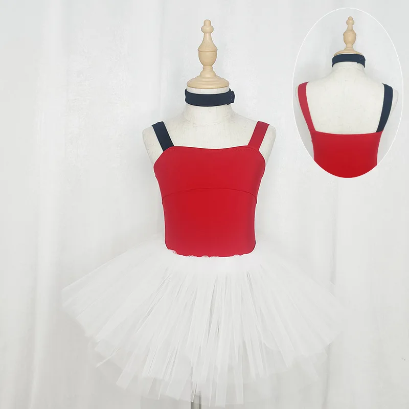 Girls Ballet Dance Dress Tulle Tutu Dancewear Leotards Gymnastics Kids Ballerina Dancing Costumes Professional Ballet Dresses