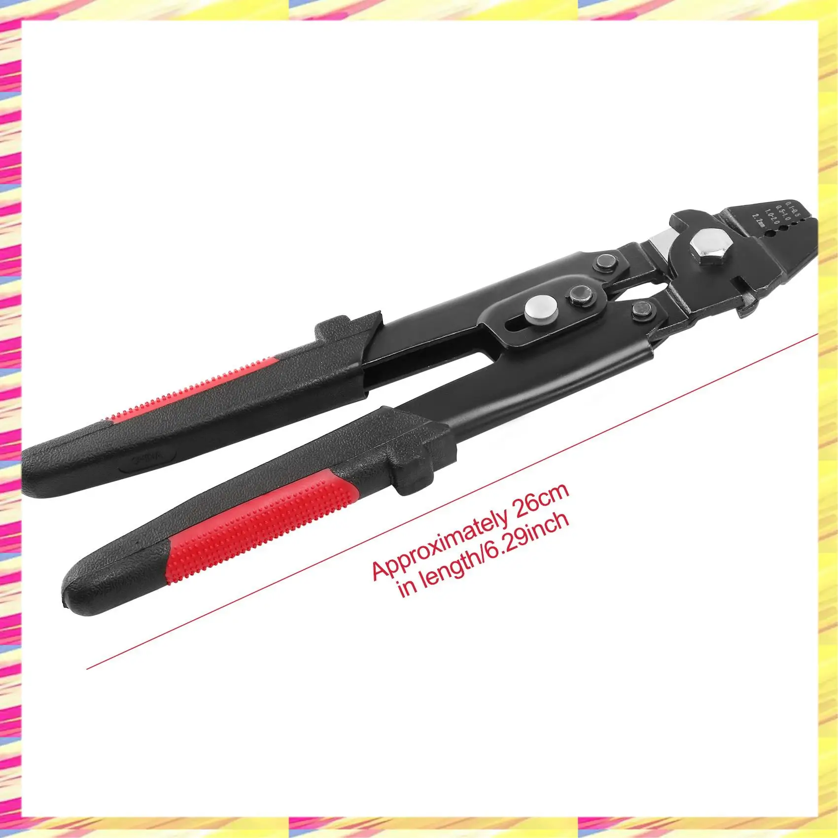 ABJJ Wire Rope Crimping Tool Wire Rope Swager Crimpers Fishing Plier With Crimp Sleeves Kit
