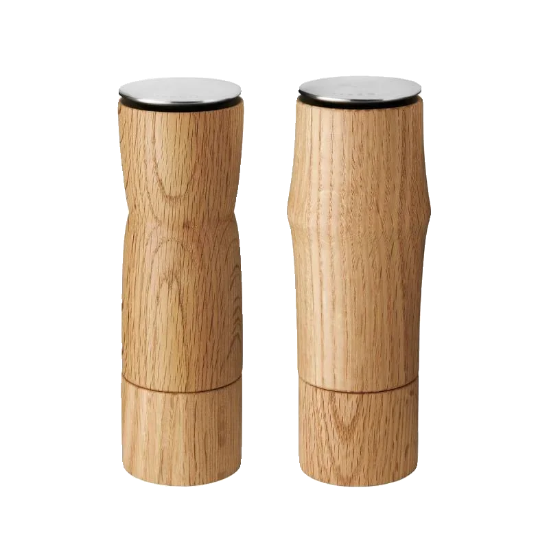 Household pepper sea salt, grinder wood, manual ceramic core grinding, bottle high value