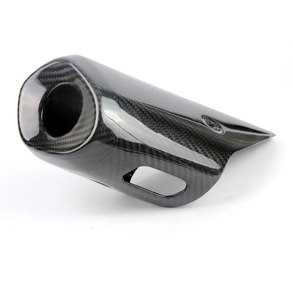 

for Yamaha MT-07 MT07 FZ-07 FZ07 2014-2017 Motorcycle Carbon Fiber Exhaust Muffler Pipe Cover Escape Heat Shield