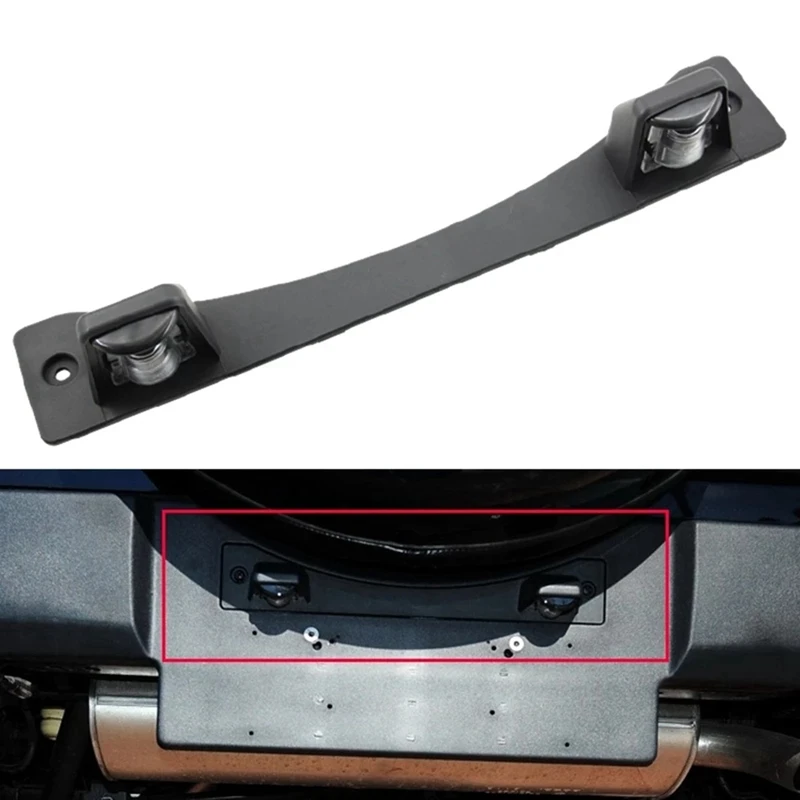 Support d'éclairage de plaque d'immatriculation de voiture, pour Jeep Wrangler JK 2007 – 2018, sans ampoule, boîtier de lampe