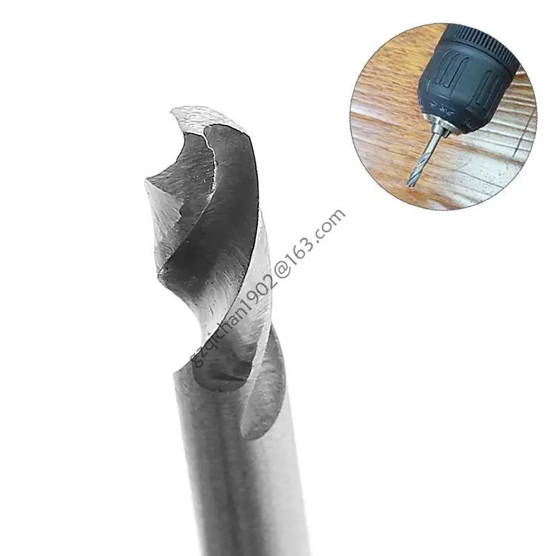 X7AB 10pcs 4.2mm HSS مزدوج نهاية دوامة أدوات الحفر أدوات الحفر