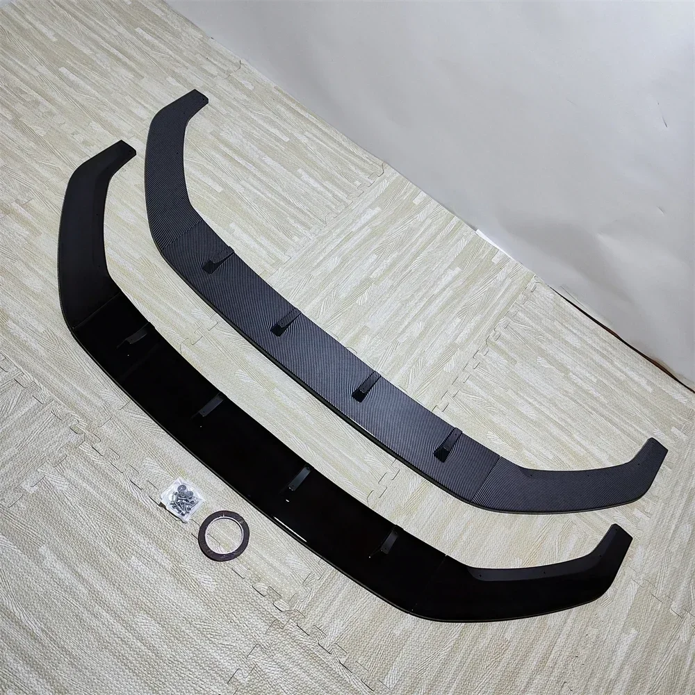 폭스 바겐 골프 7 7.5 MK7 MK7.5 GTI GTD R Rline 2013-2020 자동차 앞 범퍼 립 스포일러 스플리터 디퓨저 프로텍터 바디 키트 튜닝 썸네일 3