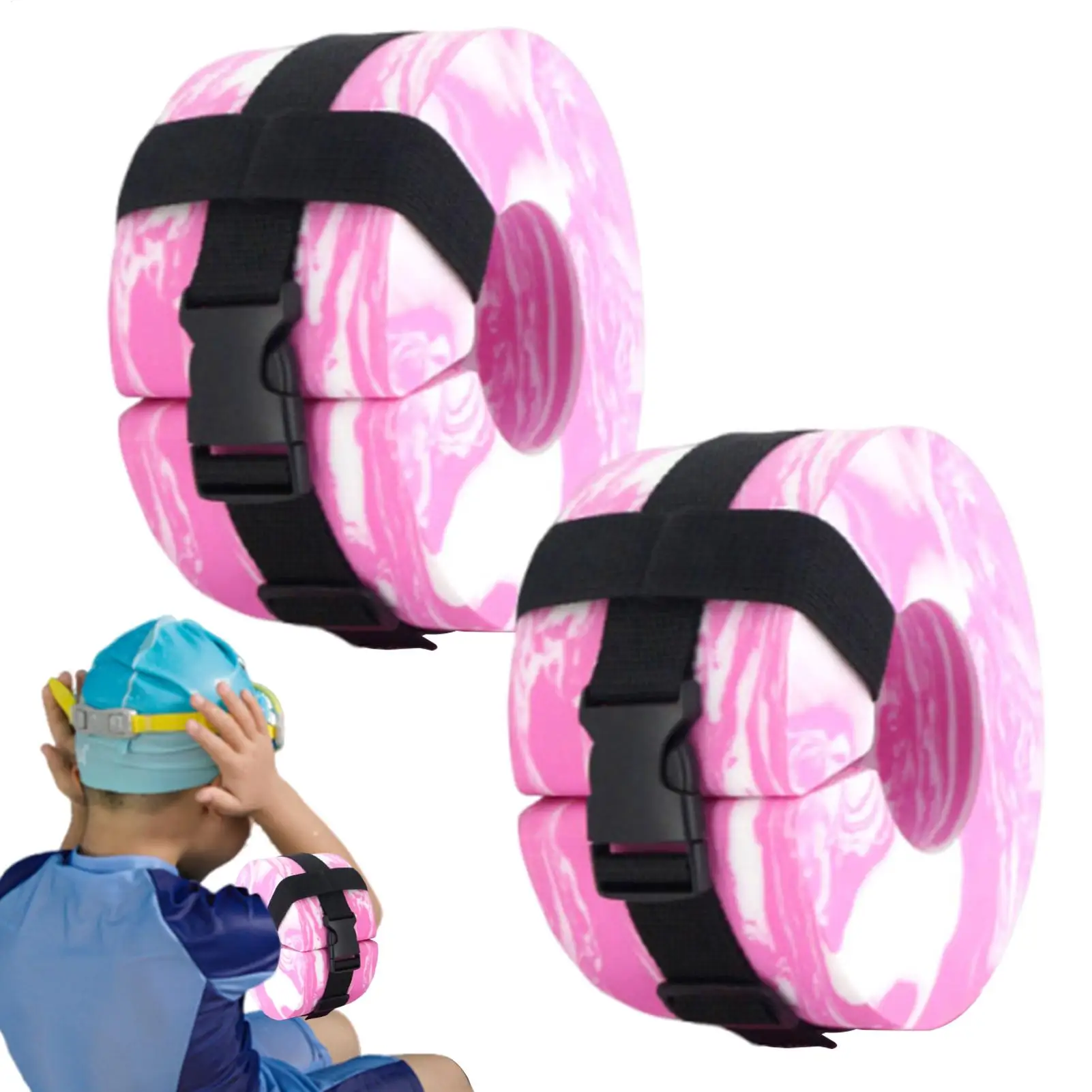 

Swim Aquatic Cuffs Water Aerobics Equipment Eva Aquatic Cuffs Adjustable Portable Pool Exercise Training Weights For Adults