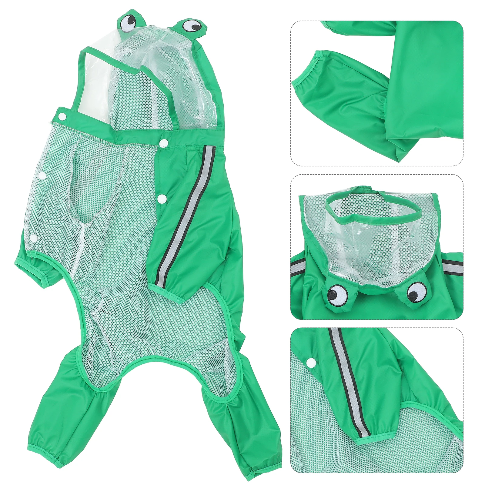 معطف واق من المطر مقاوم للماء كلب سترة معاطف المطر Dograincoat للسترات جرو المعطف #3