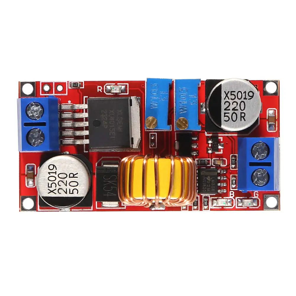 3pcs 5A DC-DC Adjustable Buck Converter XL4015 4-38V to 1.25-36V Step Down Power Supply Voltage Regulator Power Module