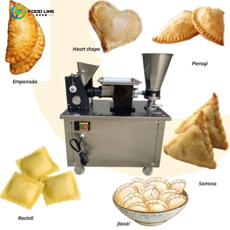 FL Customized Sturdy Scalable Samosa Making Machine with Lockable Caster for Ood Processing Plants