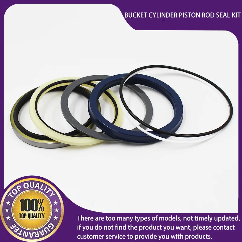 Y101V00003R100 BUCKET CYLINDER PISTON ROD SEAL KIT FOR KOBELCO HEAVY EQUIPMENT SK200, SK200LC CYLINDER ASSY, BUCKET (LONG RANGE)