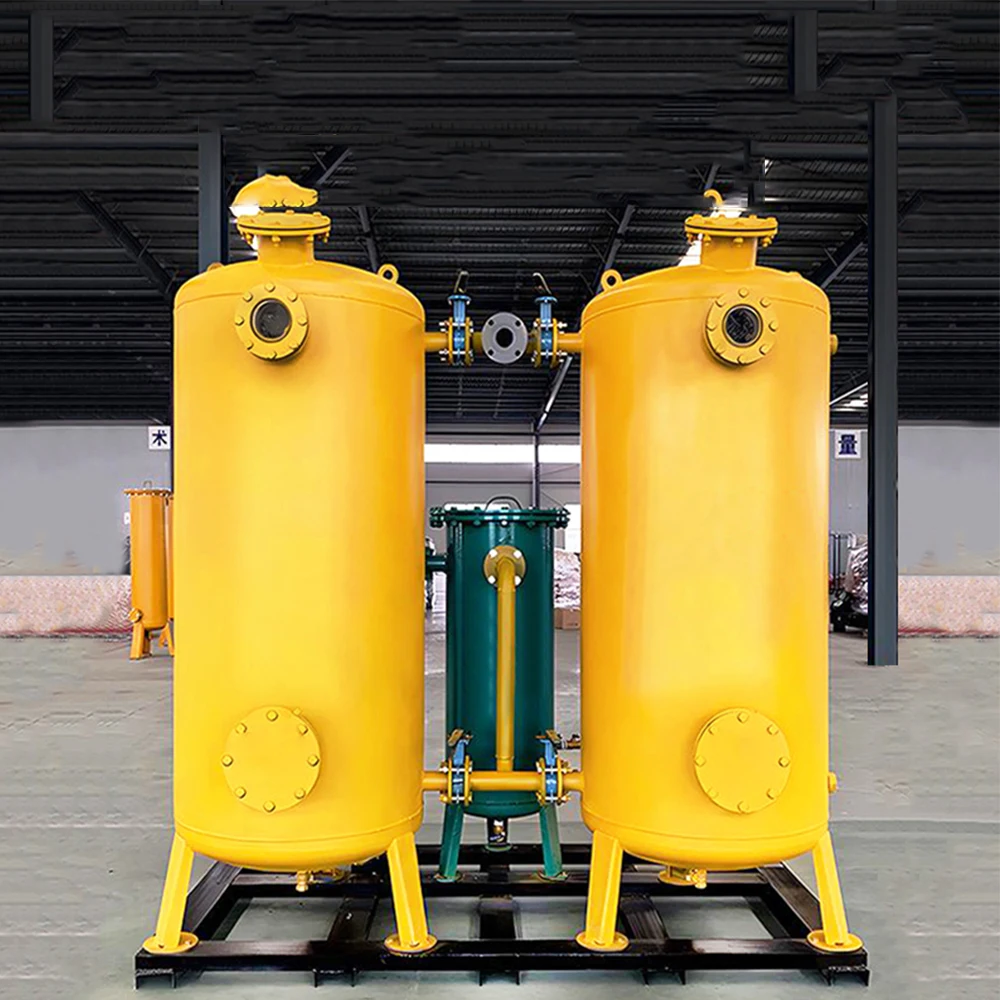 Attrezzatura per lo smaltimento dei gas per la dissfurazione e la disidratazione dei macchinari per serbatoi di purificazione del biogas