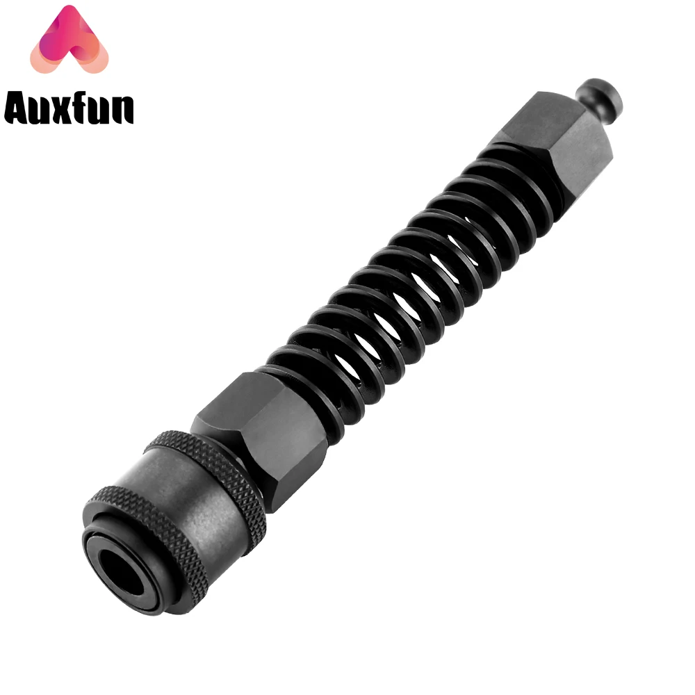 Auxfun 4.7 Inches Length Spring Adapter with EzfunLok System, Use for EzfunLok Connector Sex Machine