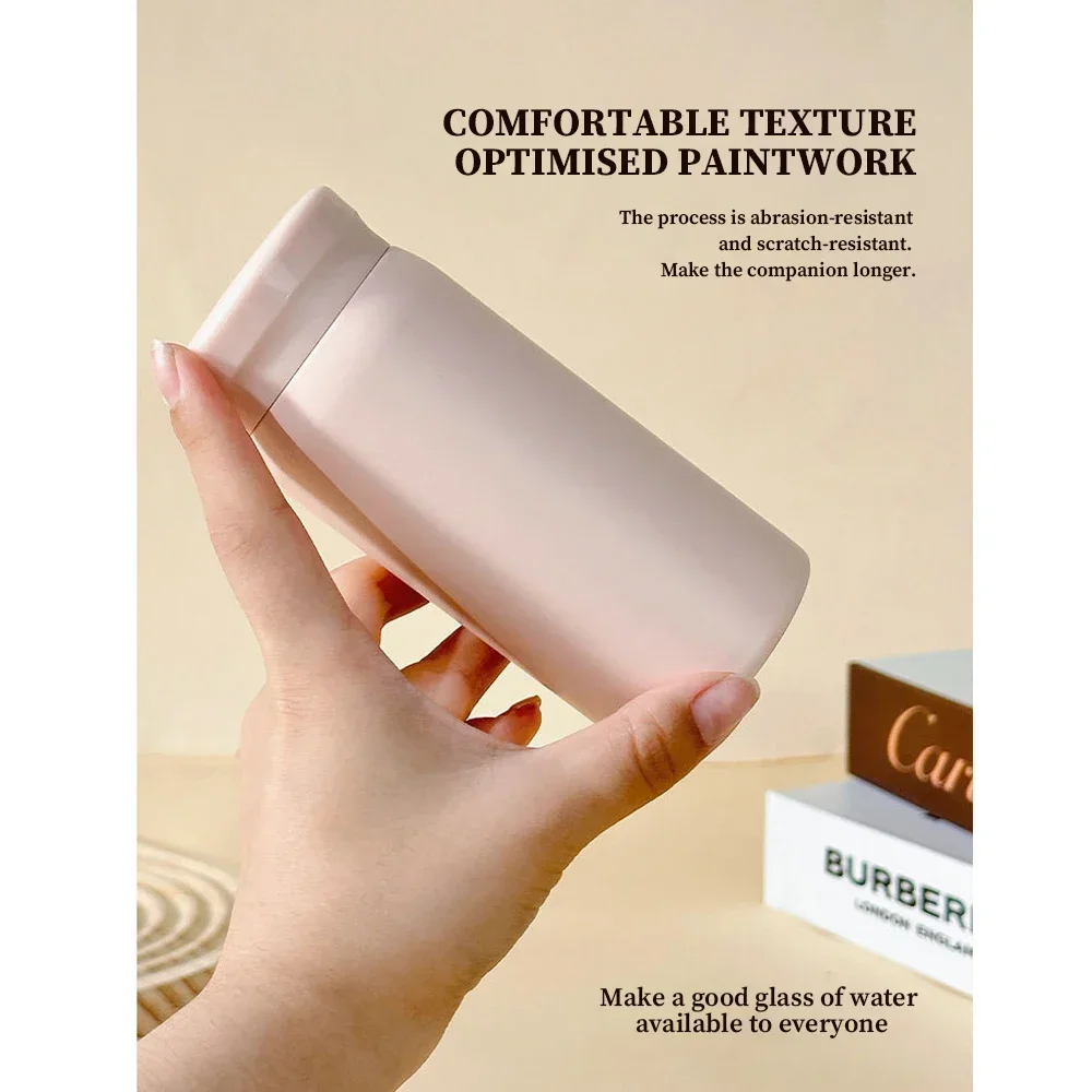 200ML Mini Thermos Bottle 316 Stainless Steel Tumbler Insulated Cup for Coffee Portable Vacuum Flask Water Bottle for Girls