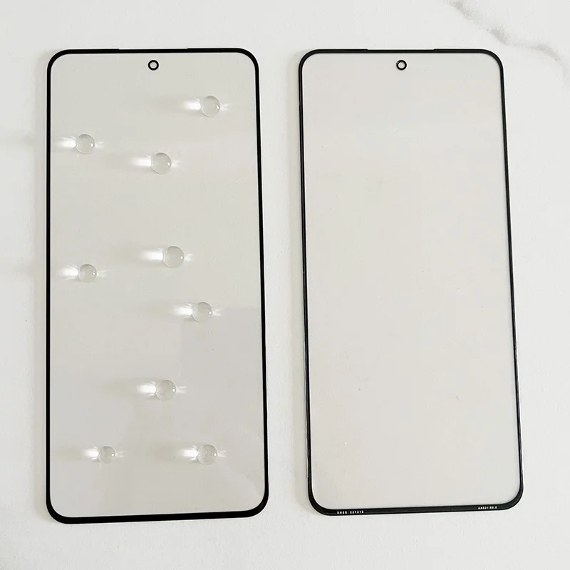 Reparar tela de toque frontal + cola oca para asus zenfone 11 12 ultra 8 9 10 display lcd externo lente vidro capa painel substituição