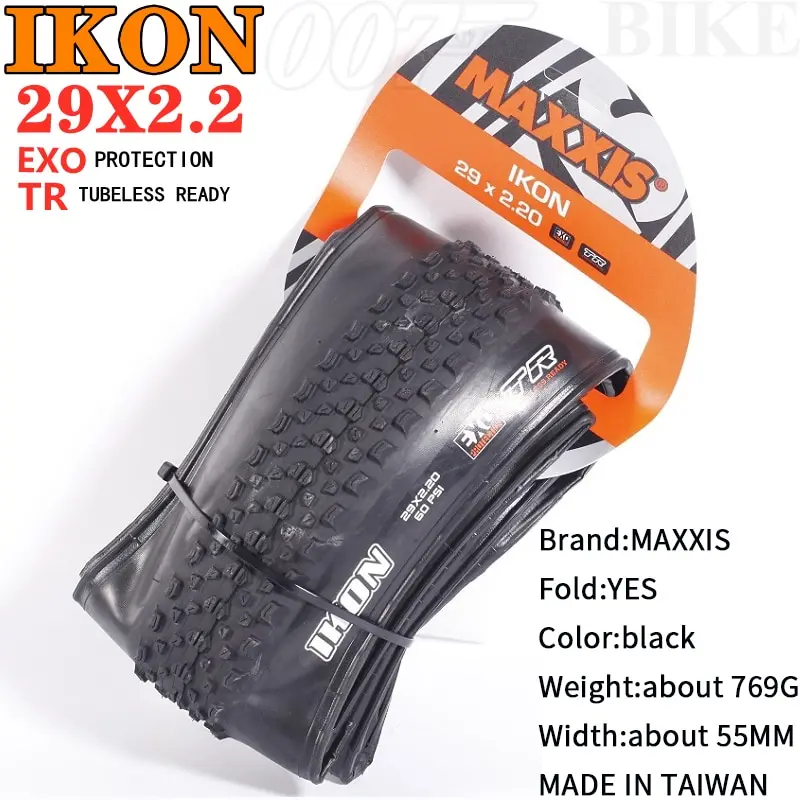 Maxxis IKON Mountain Bike Tires26/27.5/29X2.2 2.0 2.35 Is A Versatile XC Tire Designed To Perform In A Broad Range of Conditions