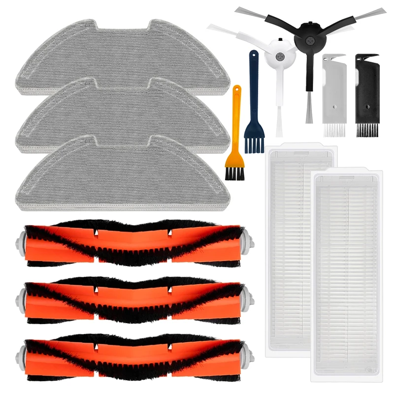 Pièces pour aspirateur Robot XiaoMi Mi, vadrouille 2 Lite / 2 Pro / MJSTL/MJST1S/, brosse principale, tampons, filtres Hepa